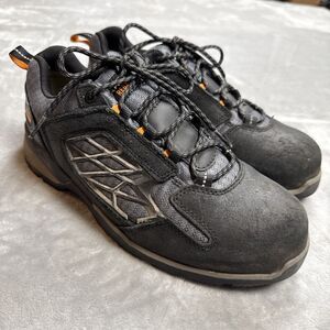 Ariat Men's Composite Toe Work Shoes Size 9 Black Gray ASTM F2413-18